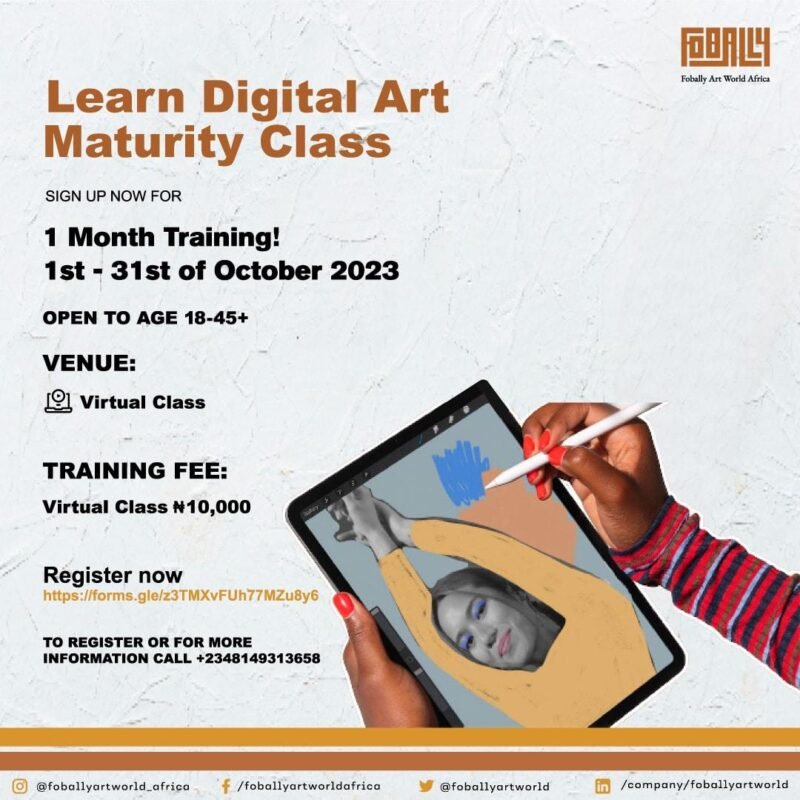 Digital Maturity Class flyer design